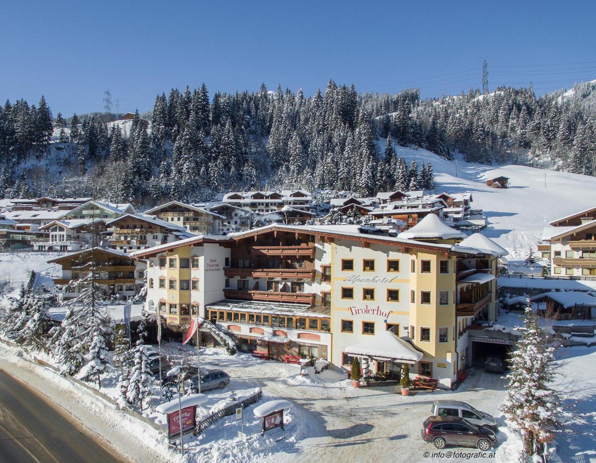 Alpenhotel Tirolerhof Gerlos Eksteriør billede